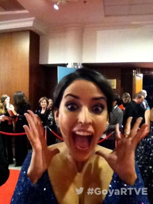 La actriz Inma Cuesta, nominada al goya a la mejor actriz.