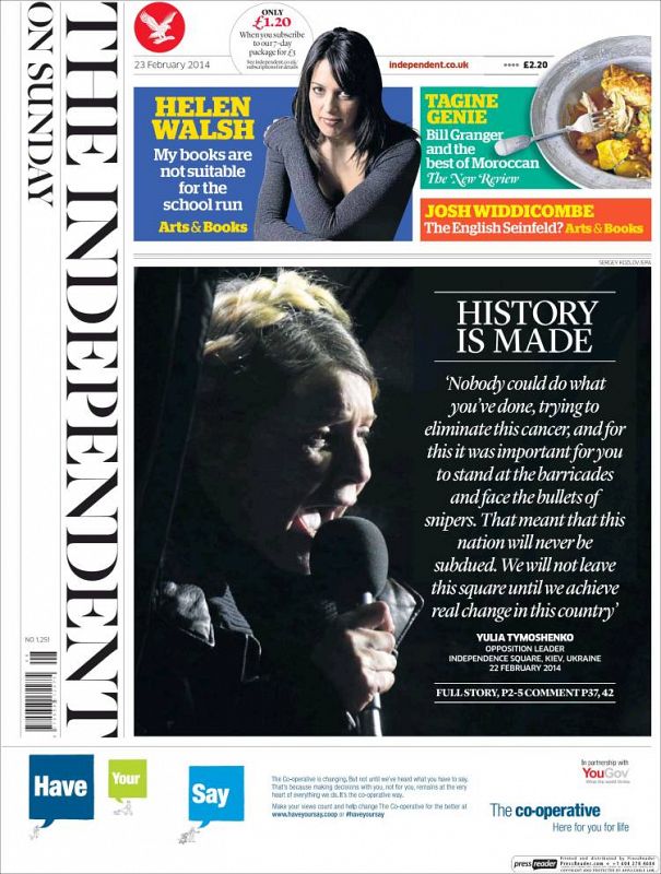 'The Independent' describe los hechos como históricos