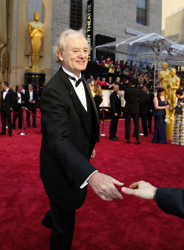 El actor Bill Murray a su llegada a la ceremonia.