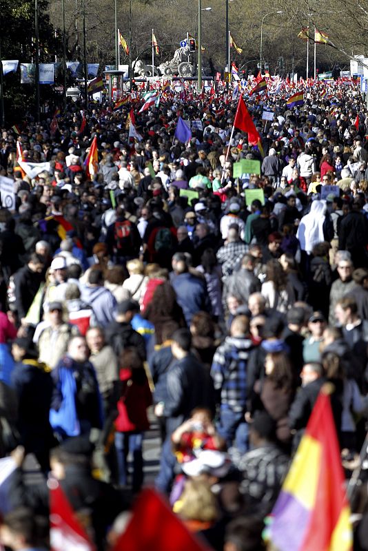 MANIFESTACIÓN DE LAS "MARCHAS POR LA DIGNIDAD"