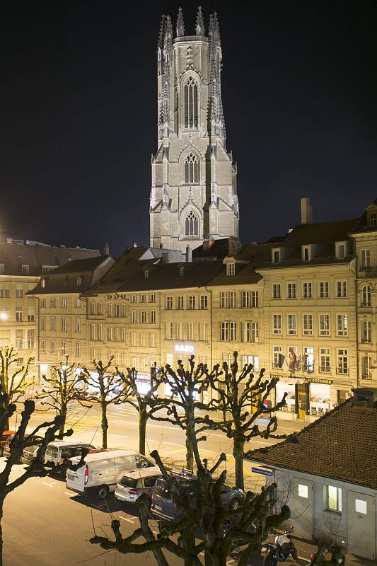 Earth Hour in Fribourg