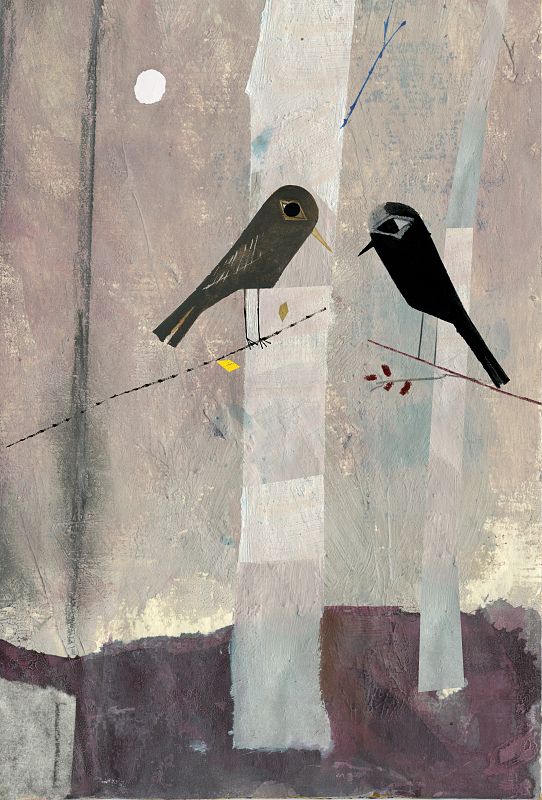 Página de 'El pájaro enjaulado', de Van Gogh y Javier Zabala