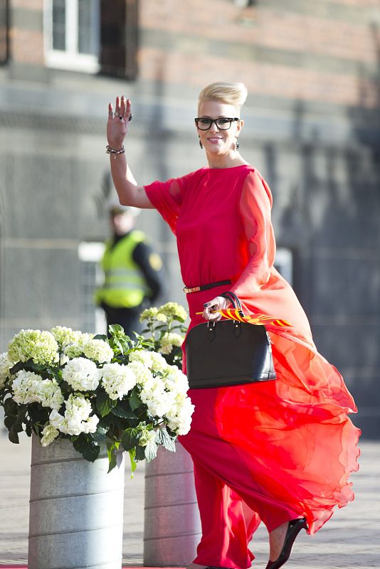 Tijana Dapcevic en la Welcome Party de Eurovisión