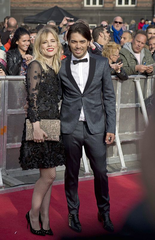 The Common Linnets en la alfombra roja de la Welcome Party de Eurovisión