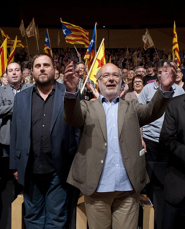 Josep Maria Terricabras lidera la campaña de ERC y L'Esquerra pel Dret a Decidir.