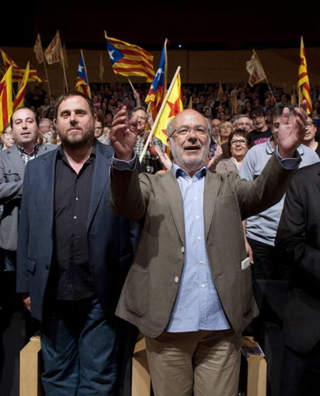Josep Maria Terricabras lidera la campaña de ERC y L'Esquerra pel Dret a Decidir.