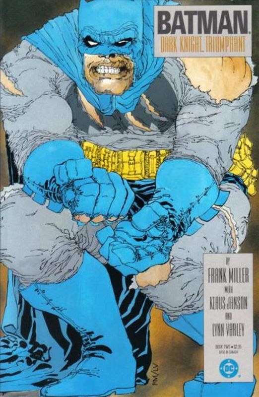 'Batman: El regreso del caballero oscuro' (1986) de Frank Miller es, para muchos, el cómic definitivo de Batman. 