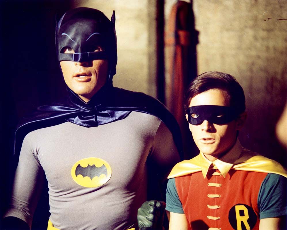 La serie de los años 60, protagonizada por Adam West y Burt Ward es un clásico de la televisión y de la cultura pop