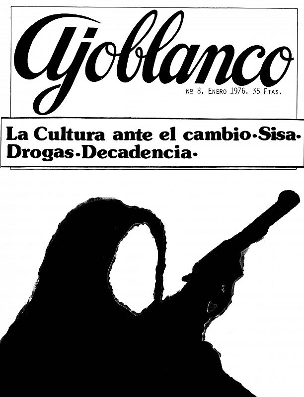 Portada del número 8 de 'Ajoblanco'