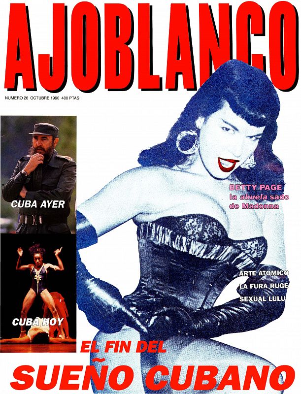 Portada del nº 47 de 'Ajoblanco'