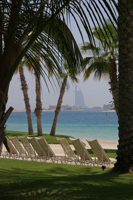 Burj Al Arab desde Atlantis The Palm