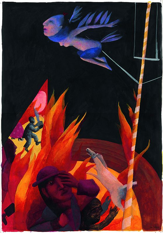 Ilustración de Ana Juan para 'El amor diferente'