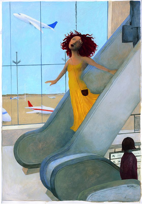 Ilustración de Ana Juan para 'El amor lejano'