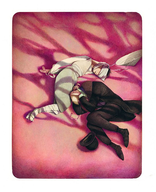 Ilustración de Rébecca Dautremer para el libro 'Seda'