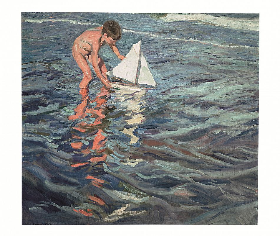 Joaquín Sorolla. El balandrito (1909)