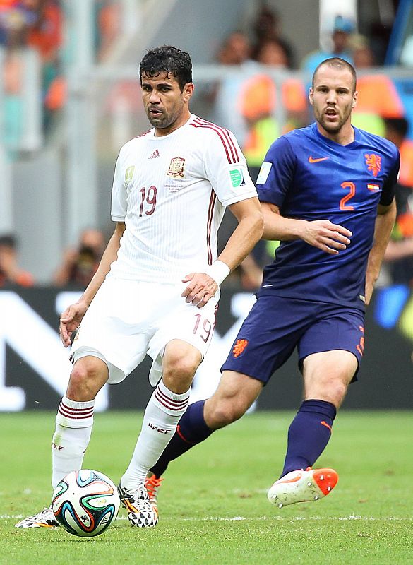 Diego Costa ha debutado con la selección española en partido oficial.