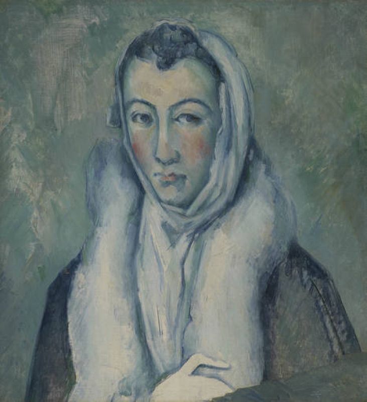  Paul Cézanne. "La dama del armiño, según el Greco" (1885-1886)