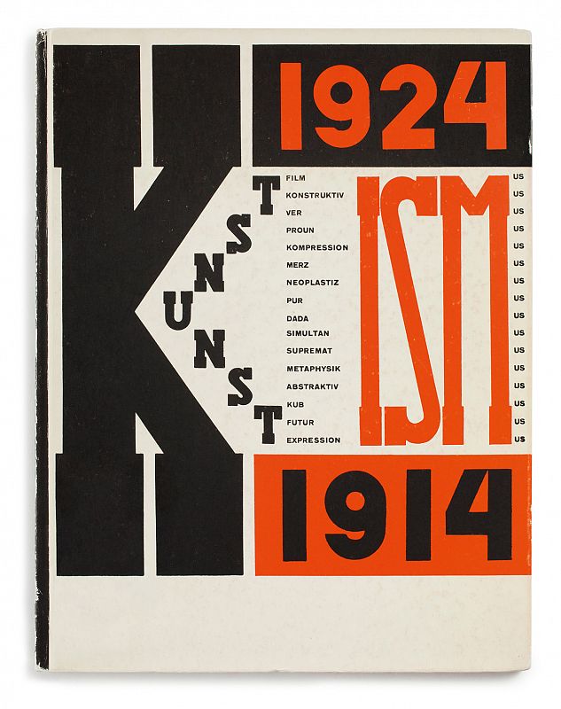 El Lissitzky. "Los ismos del arte" (1925)