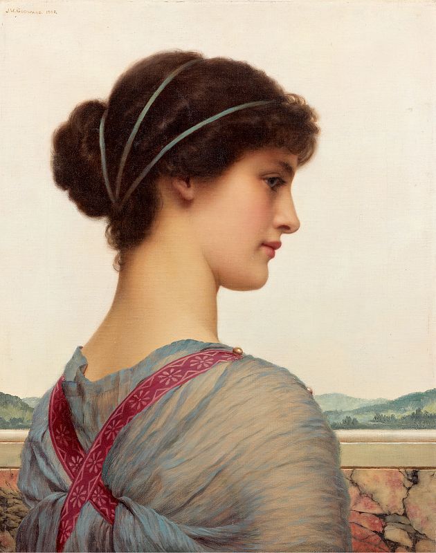 Godward "Belleza clásica" (1908)