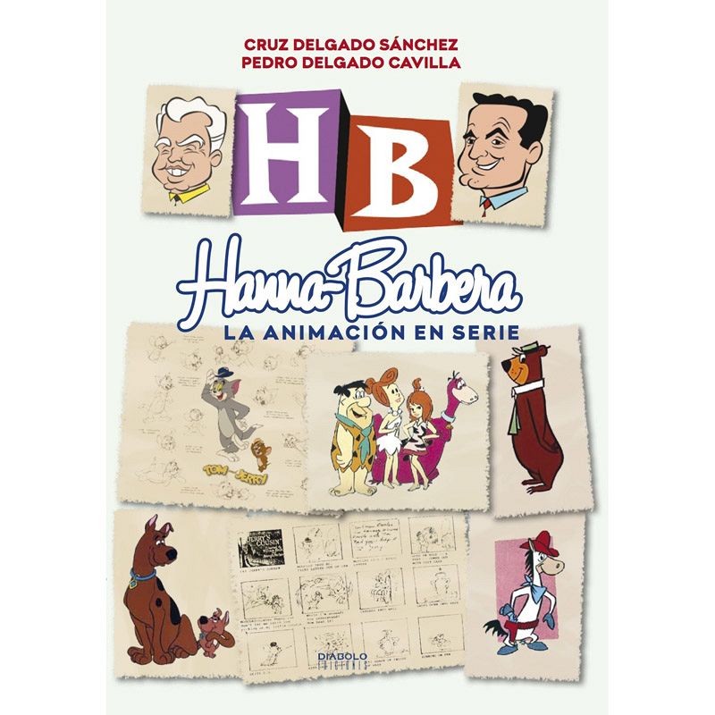 Portada del libro 'Hanna-Barbera. La animación en serie'