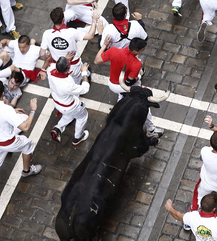 PRIMER ENCIERRO DE LOS SANFERMINES 2014