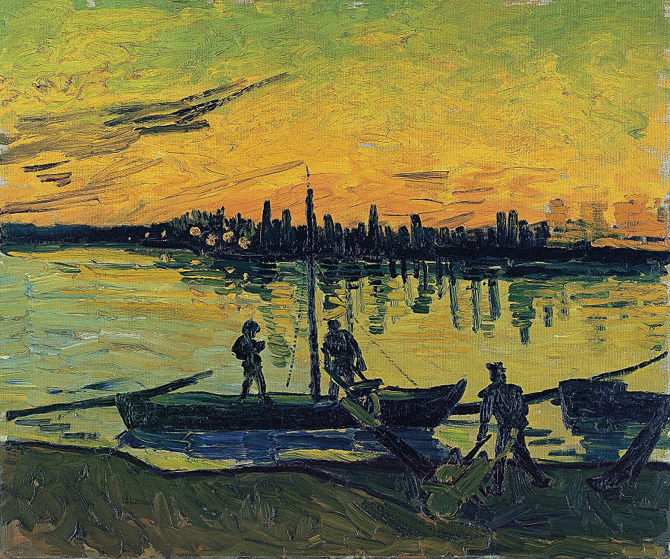 'Los descargadores de Arlés' (1888), Vincent Van Gogh