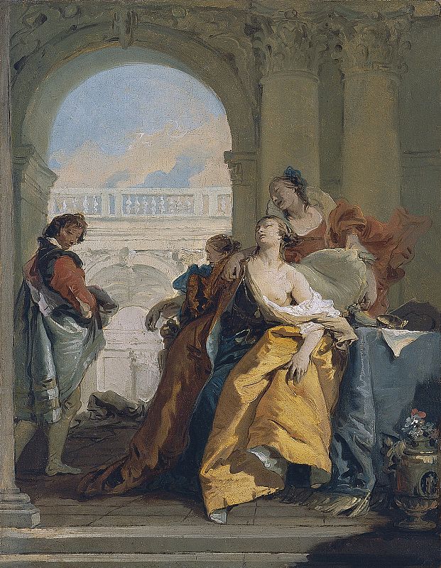 'La muerte de Sofonisba' (1760), Giambattista Tiepolo