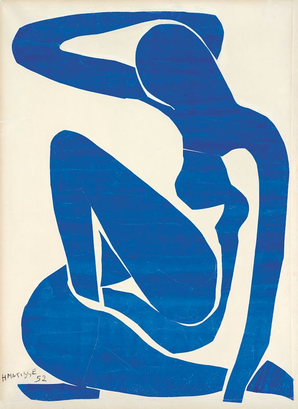 Henri Matisse, Desnudo Azul (I) 1952