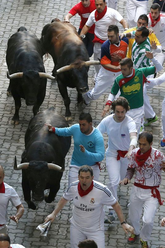 QUINTO ENCIERRO DE LOS SANFERMINES 2014