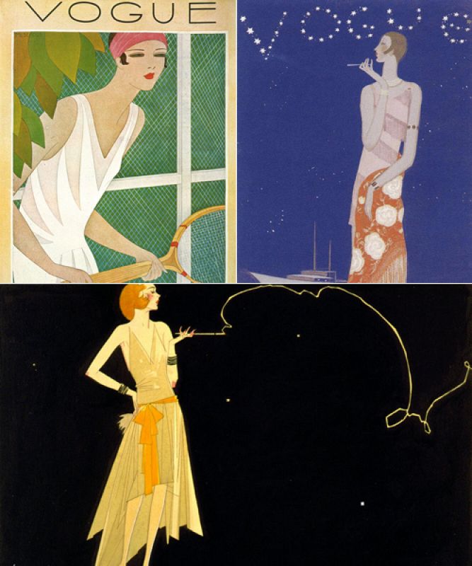 La mujer de la década de 1920 según Vogue