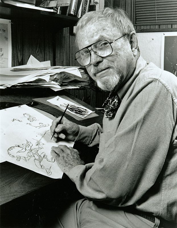 Retrato de Chuck Jones  (1990)