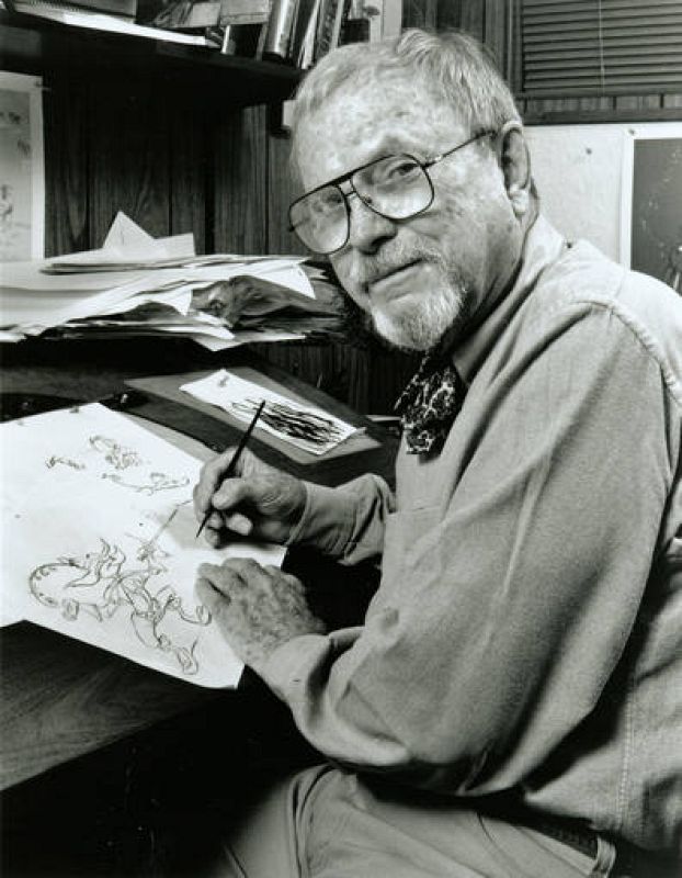Retrato de Chuck Jones  (1990)