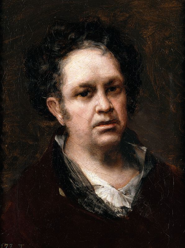 Francisco de Goya, "Autorretrato" (1815)