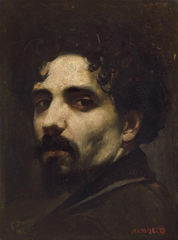 Francisco Domingo Marqués, "Autorretrato" (1865)