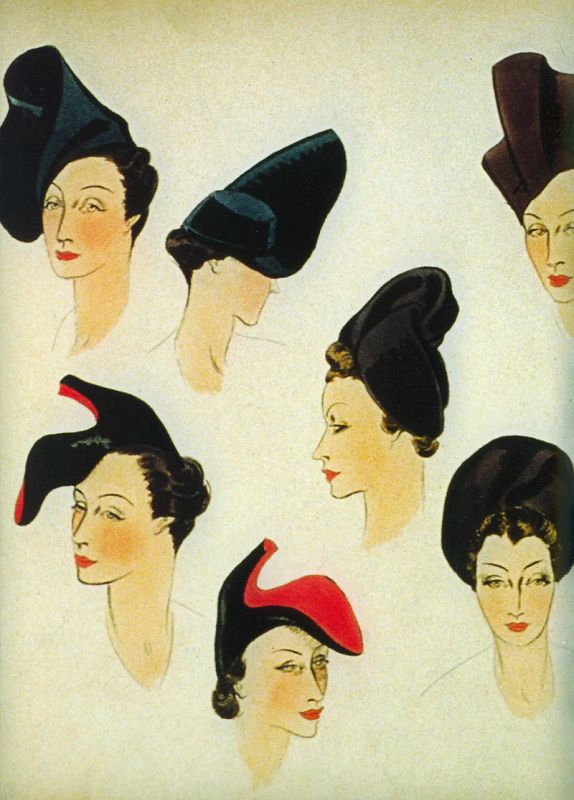 Sombreros de Elsa Schiaparelli