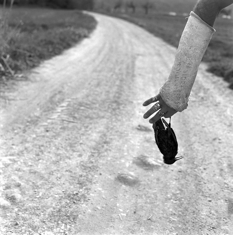 Alberto García-Alix, "Autorretrato. Los malheridos" (1988)