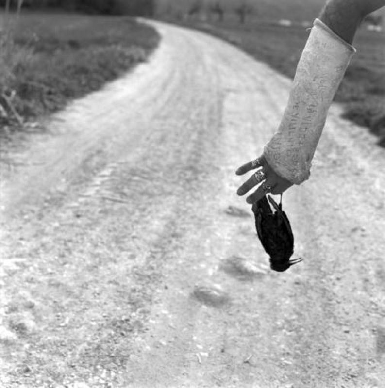 Alberto García-Alix, "Autorretrato. Los malheridos" (1988)