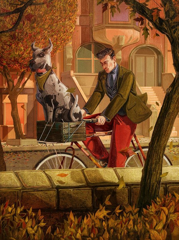 Jonathan Bartlett, 2012 Tweed Run, personal work; mixed media