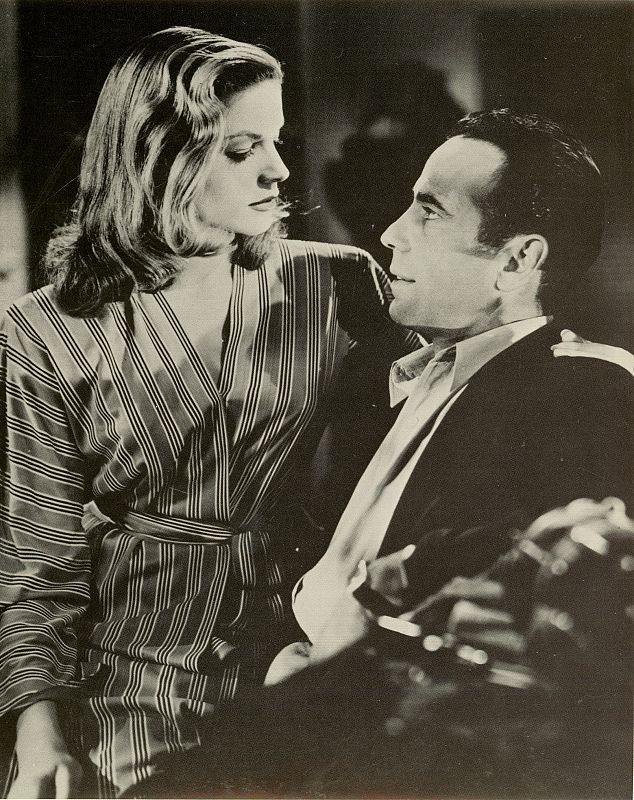 Lauren Bacall apareció con Humphrey Bogart en las películas "Tener y no tener" (1944), "El sueño eterno" (1946), "La senda tenebrosa" (1947) y "Cayo Largo" (1948)