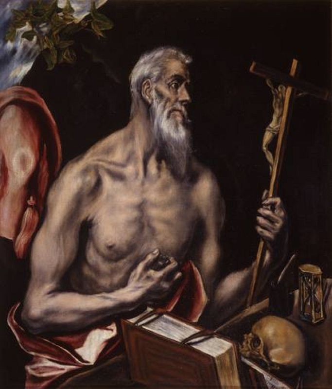 El Greco, "San Jerónimo" (1609)