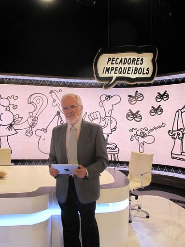   Forges, en el decorado del programa