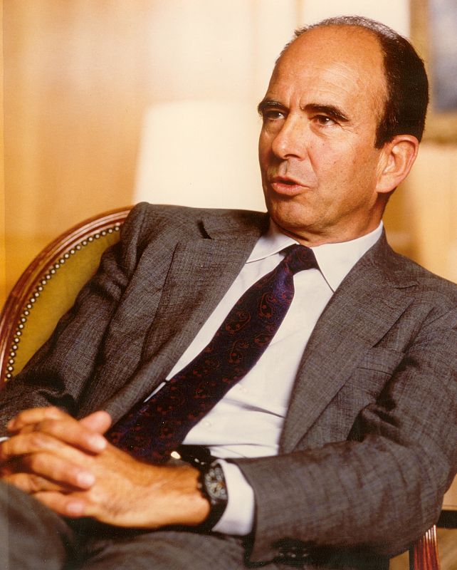 Emilio Botín, en una imagen del 20 de noviembre de 1986