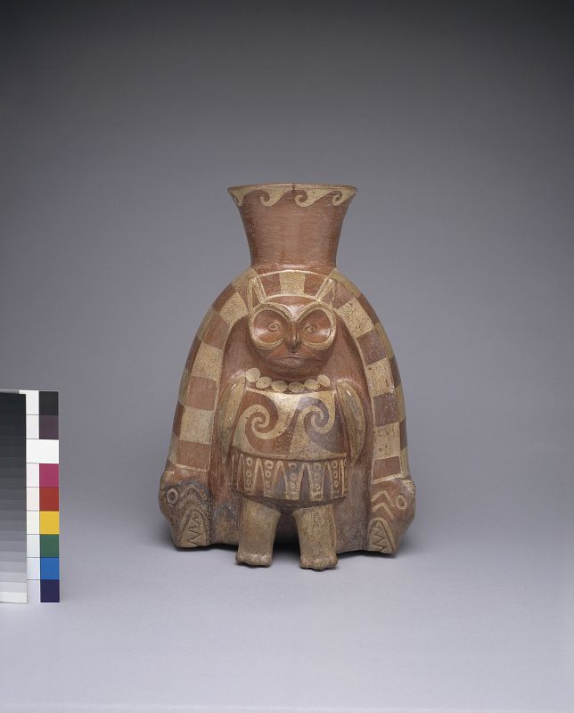 Dios Búho. Mochica. Época Auge Perú (1 dC - 800 dC)