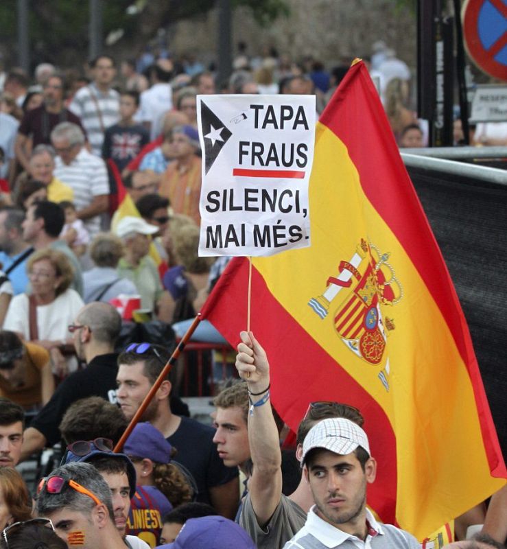 CONCENTRACION CONTRA LA INDEPENDENCIA EN TARRAGONA