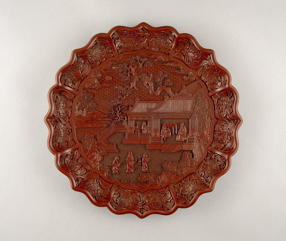 Talla en madera lacada, período Yongle 1403-24. Sur de China