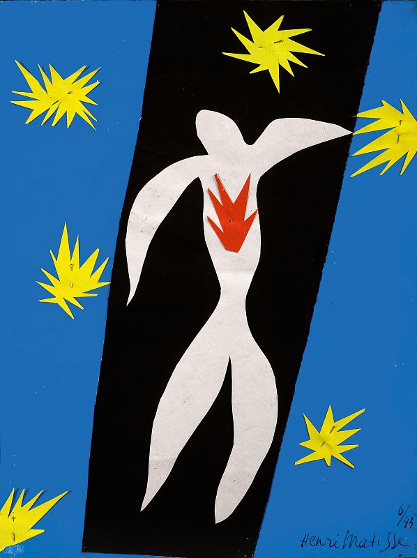 Henri Matisse, "La caída de Ícaro" (1943)