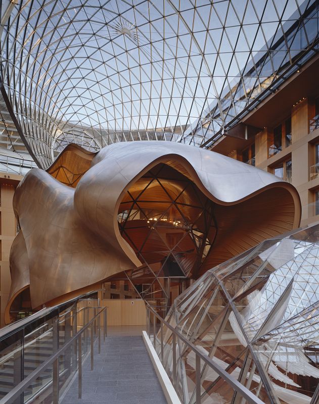 Frank Gehry, Edificio del DZ Bank, Berlín, 1995-2001