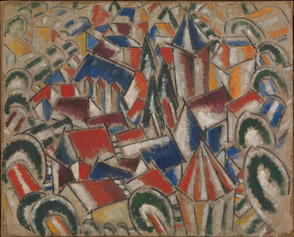 Fernand Léger, "El pueblo", (1914)