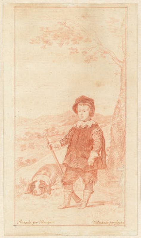 Francisco de Goya, "El príncipe Baltasar Carlos, cazador" (1778-1779)