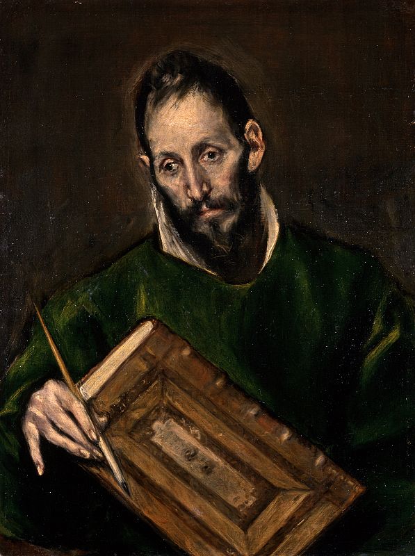 El Greco, "San Lucas", (1590)